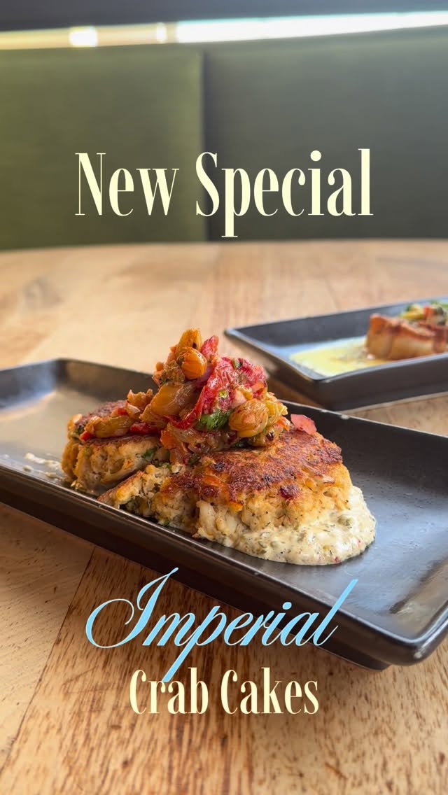 Delectable and rich with flavor.

Our Imperial Crab Cake is served golden and cr